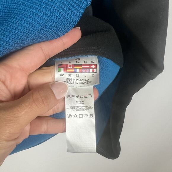 Spyder Core Sweater L Mens Outbound Half Zip Knit Sweatshirt - Picture 8 of 8